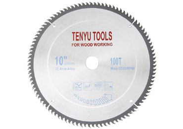 10 Inch 100 Teeth Carbide Circular Saw Blades for Wood Cutting