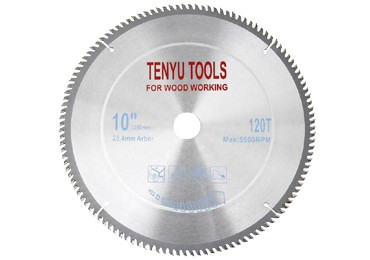 10 Inch 120 Teeth Carbide Circular Wood Saw Blade