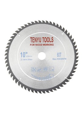 10 Inch 60 Teeth Carbide Wood Circular Saw Blade