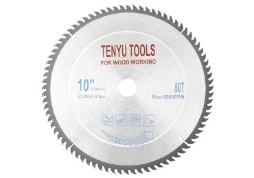 10 Inch 80 Teeth Carbides Circular Saw Blades for Wood Cutting