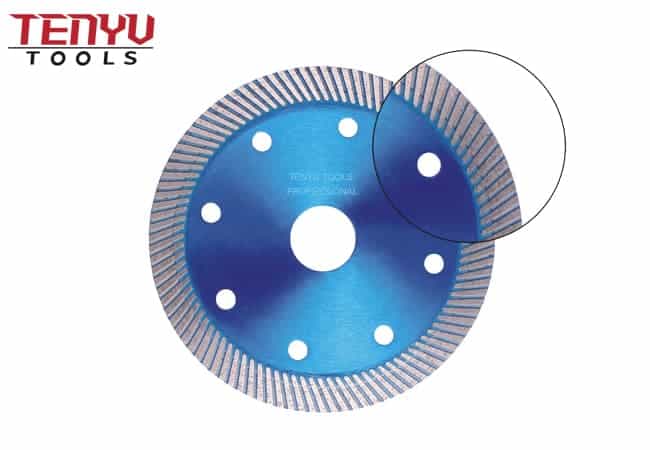 Turbo Rim Diamond Saw Blade for Dry or Wet Cutting