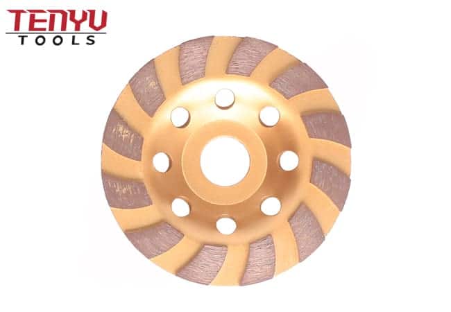 5 inch Diamond segment grinding CUP wheel disc grinder concrete Granite Stone saw blade