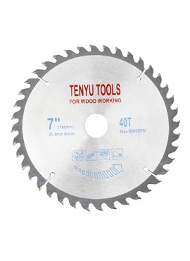 7 Inch 40 Teeth Carbide Circular Saw Blades for Wood