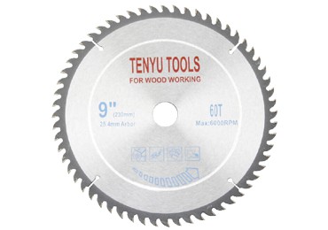 9 Inch 60 Teeth Carbide Circular Saw Blades for Wood