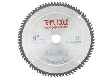 9 Inch 80 Teeth Carbide Wood Circular Saw Blades