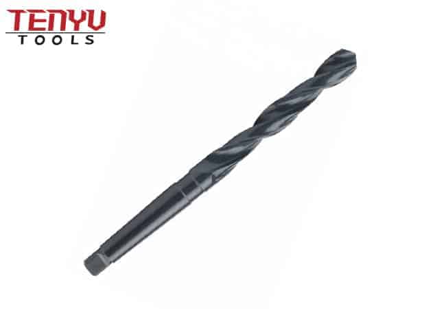 Black Oixde HSS Morse Taper Shank Brocas helicoidales para perforación de metal Venta superior