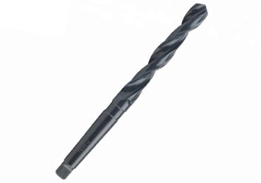 10.5mm Dia HSS 2-Flute Straight Shank Twist Drill Bit Drilling Tool Black 