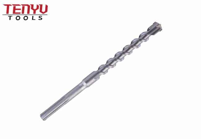 Carbide Cross Head Tip U Flute SDS Max Rotary Hammer Drill Bit for Concrete and Hard Stone