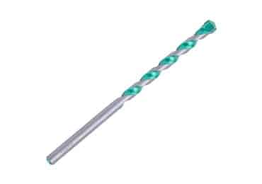 Concrete Masonry Drill Bits R Flute Carbide Tipped for Brick Masonry Drilling With Green & Bright Surface