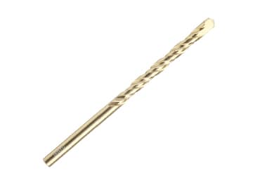 Copper Plated S4 Flute Carbide Tipped Masonry Drill Bit for Concrete Brick Masonry Drilling