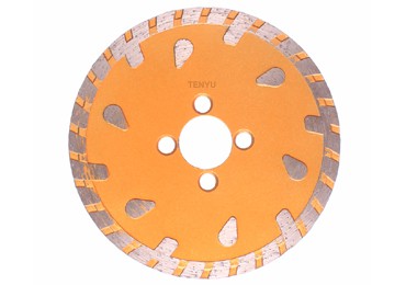 Diamond Cutting Blades for Concrete with Water Drop Pattern