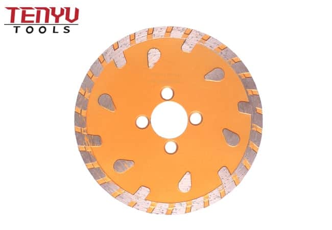 Diamond Cutting Blades for Concrete with Water Drop Pattern