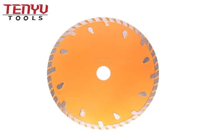 Diamond Cutting Blades for Concrete with Water Drop Pattern