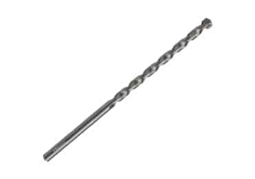 Extra Long Round Shank Sand Blasted R Flute Carbide Tipped Multifunctional Masonry Drill Bit for Concrete Brick Masonry Drilling