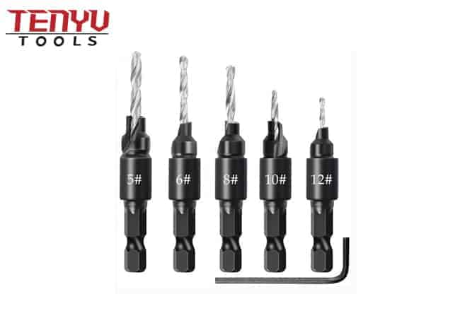 HSS Countersink Drill Bit Set