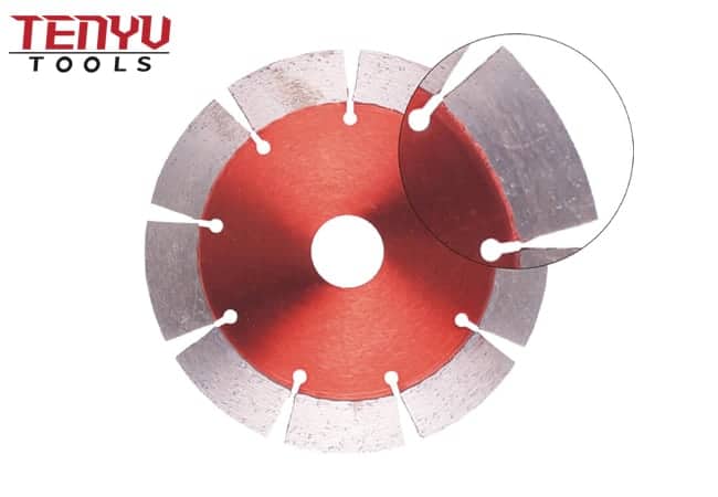 Hot Pressed Dry Cutting Diamond Concrete Blade