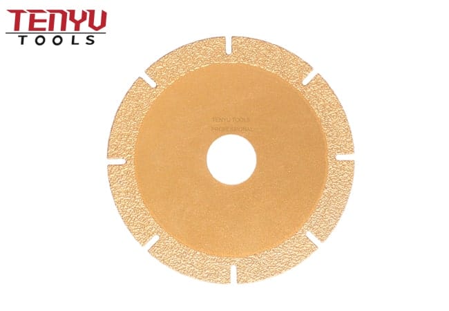 Hot-Pressed Electroplated Diamond Saw Blade for Marble Cutting