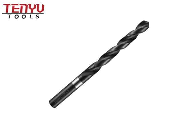 Hss twist drill bit black surface