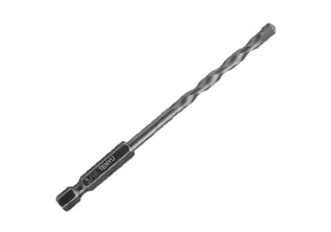 Impact Hex Shank Sand Blasted R Flute Masonry Drill Bit for Concrete Brick Masonry Drilling