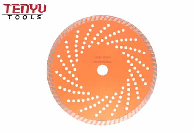 Large Porous Diamond Saw Blades Triple Life