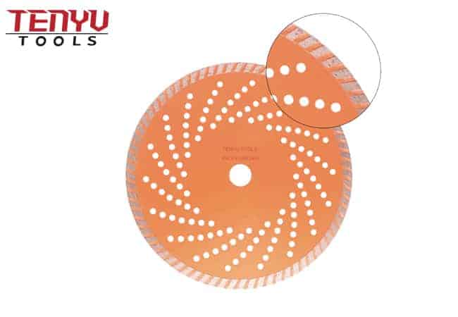 Large Porous Diamond Saw Blades Triple Life