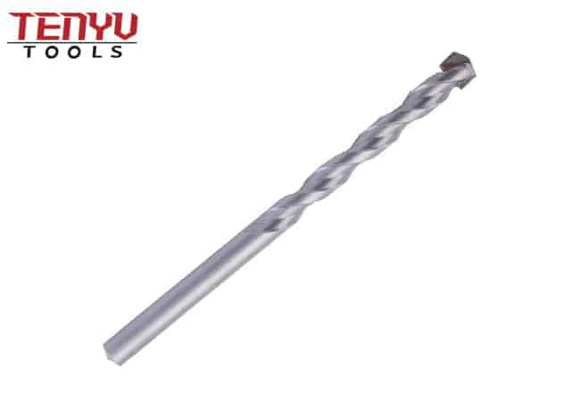 Multi Purpose Masonry Drill Bit for Concrete Brick Tile Blue Granite Drill Bits With Double Flute Carbide Tip