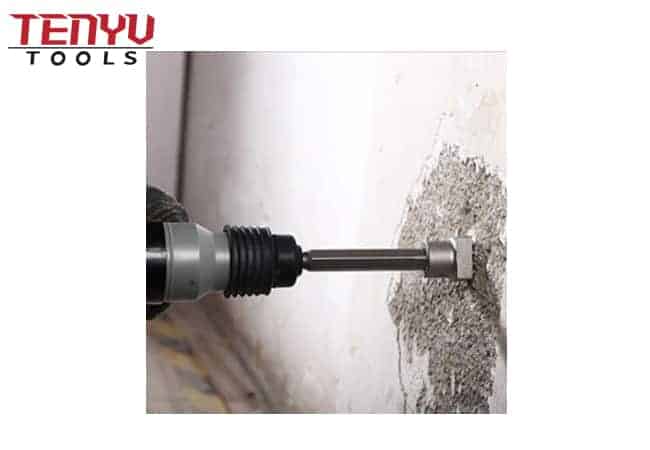 SDS Hammer Brush Head Carbide-Tipped Bushing Tool Head Chisel for Concrete Surface Leveling Out 8