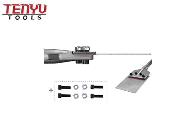 SDS Max Grattoir de sol Thinset Remover Burin pour enlever l'outil de grattoir de carrelage 7