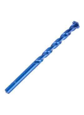 Steinbohrer Hartmetall-Steinbohrer zum Bohren von Betonziegelmauerwerk mit blau lackierter U-Flöte
