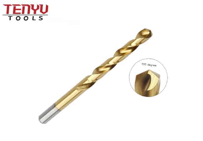 Straight Shank HSS Titanium Drill Bits