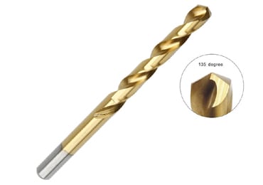 Straight Shank HSS Titanium Drill Bits