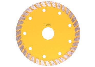 Turbo Rim Diamond Circular Saw Blades Cold Cutting