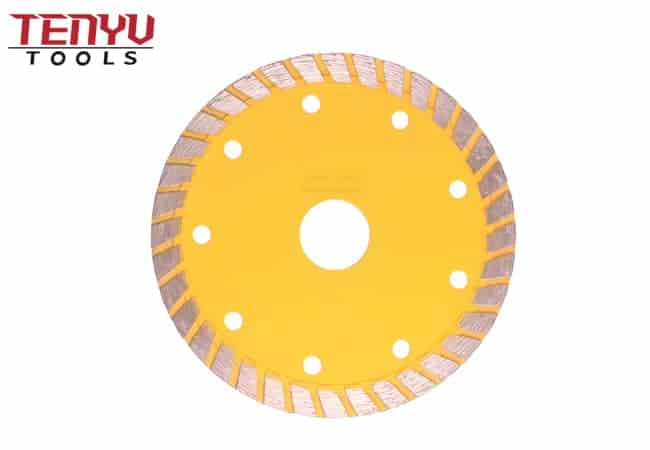 Turbo Rim Diamond Circular Saw Blades Cold Cutting