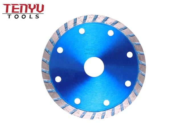 Turbo Rim Diamond Circular Saw Blades Cold Cutting