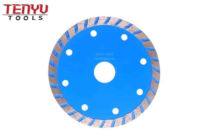 Turbo Rim Diamond Circular Saw Blades Cold Cutting