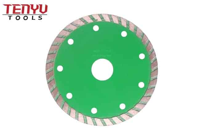 Turbo Rim Diamond Circular Saw Blades Cold Cutting