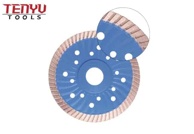 Turbo Wave Diamond Saw Blade with Flange