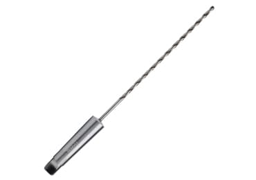 Weißes Finish DIN341 Extra lange HSS-Spiralbohrer mit konischem Schaft zum Bohren von Metall