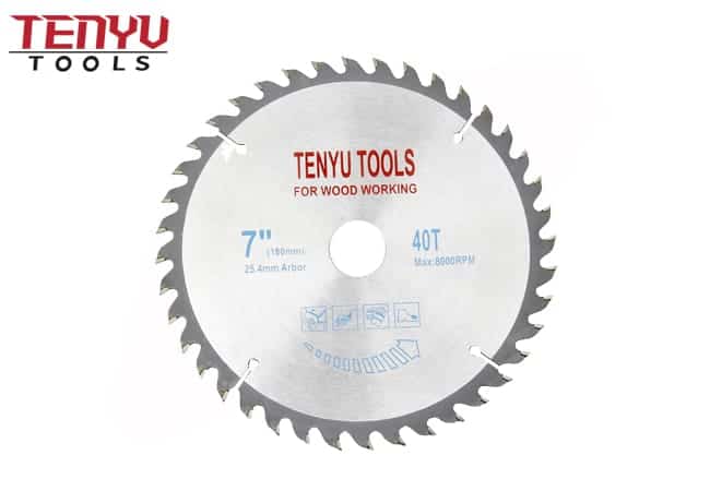 7 Inch 40 Teeth Carbide Circular Saw Blades for Wood