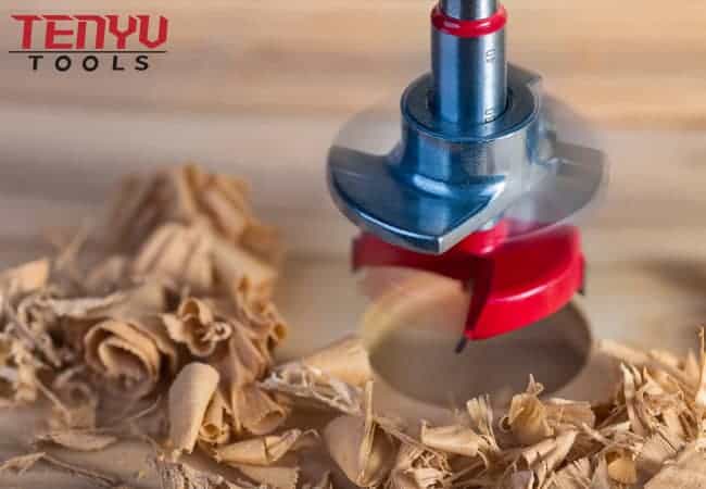 Adjustable Round Shank TCT Wood Forstner Drill Bit Use for Wood Drilling