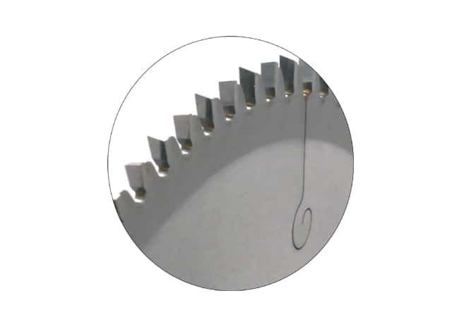 Aluminum Saw Blade Teeth