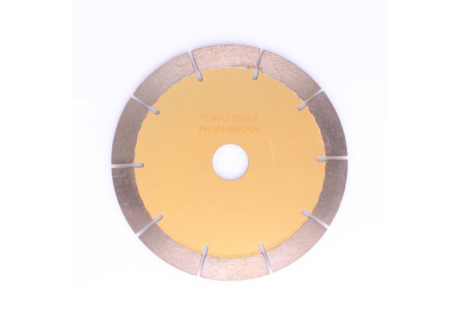 Diamond Saw Blade with Yellow Color