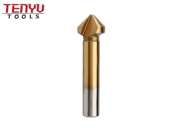 HSS 4241 Cylindrical Shank Best Countersink Drill Bit with 90 Degree Cutting Angle