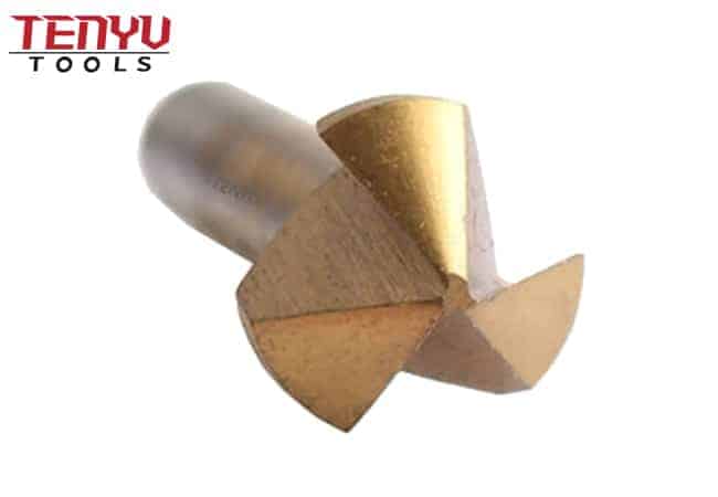 HSS 4241 Cylindrical Shank Best Countersink Drill Bit with 90 Degree Cutting Angle