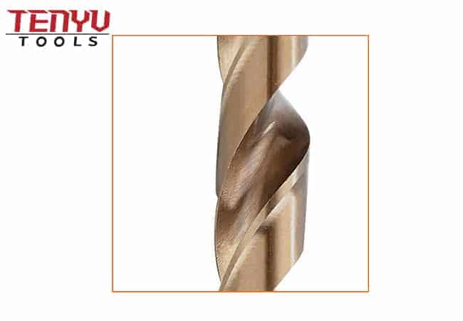 Brocas de cobalto HSS são especialmente para perfuração em materiais duros e abrasivos com maior dureza vermelha