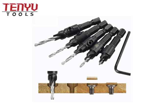 HSS Countersink Drill Bit Set