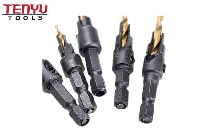 HSS Countersink Drill Bit Set