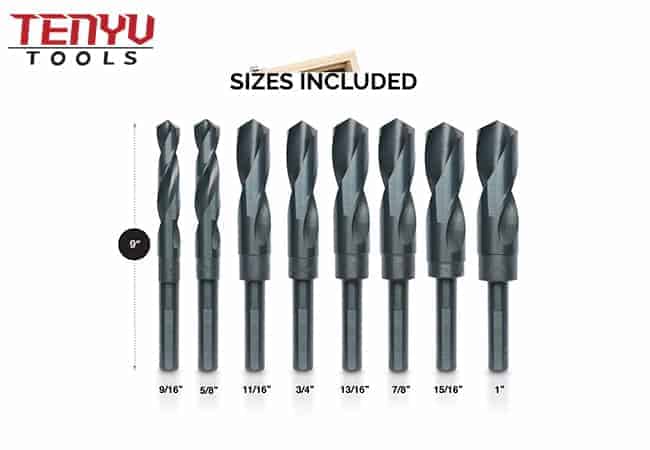 Jeu de forets industriels HSS Silver et Deming