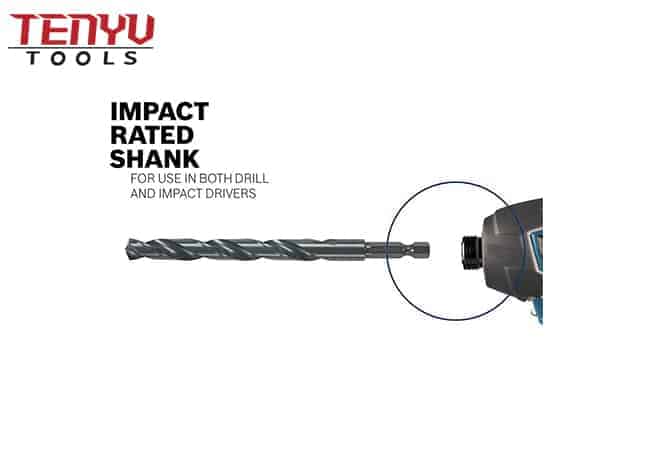 Hex Shank Twist Drill Bits