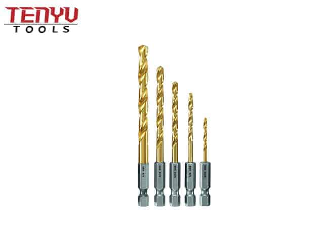 Hex Shank Twist Drill Bits